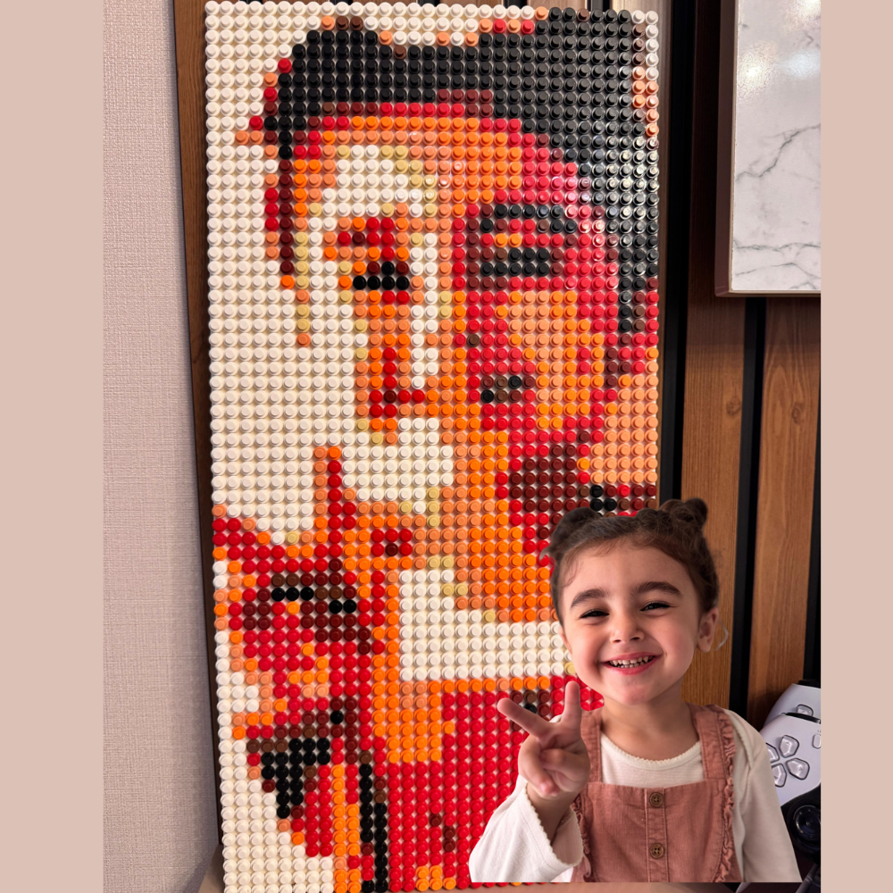 Fərdiləşdirilmiş LEGO Portreti – Yığma Set